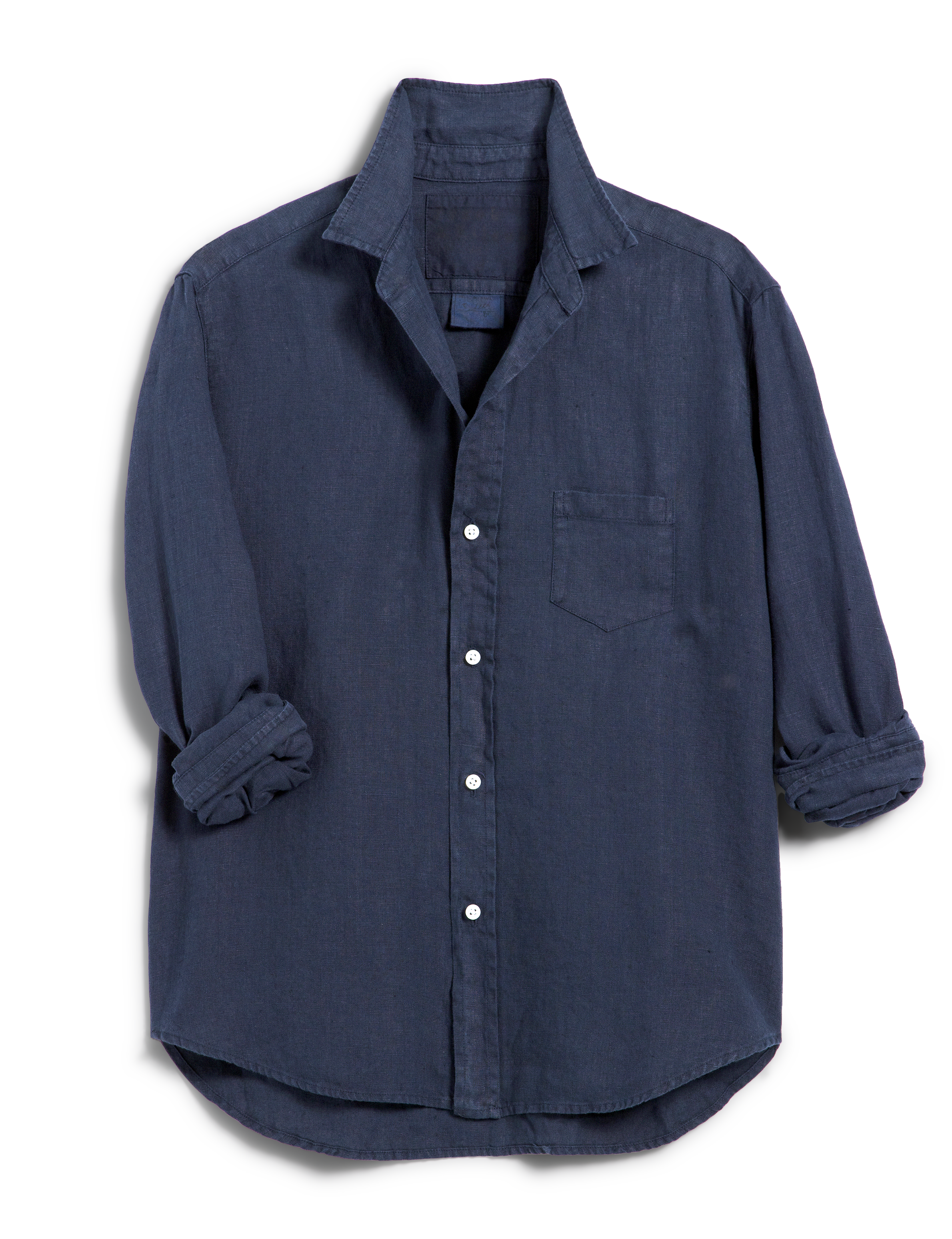 EILEEN Navy, Washed Linen