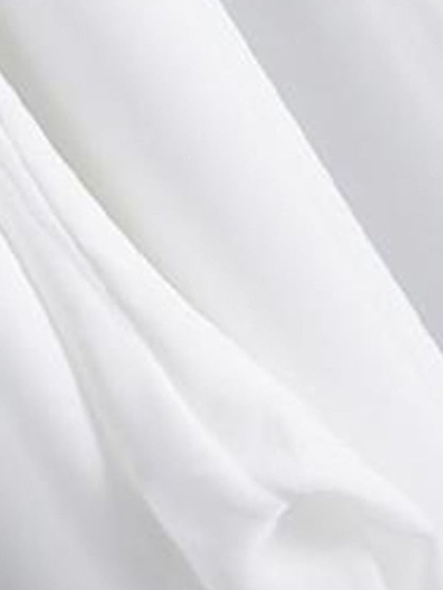 Women's Wide Leg Pants Trousers Vacation Streetwear Lightweight Full Length High Waist Plain Elastic Waist High Cut Breathability Comfortable Micro-elastic Outdoor Holiday Daily Wear Black White Pink
